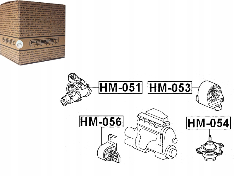 фото №16, Подушка двигуна права гідравлічна honda stream