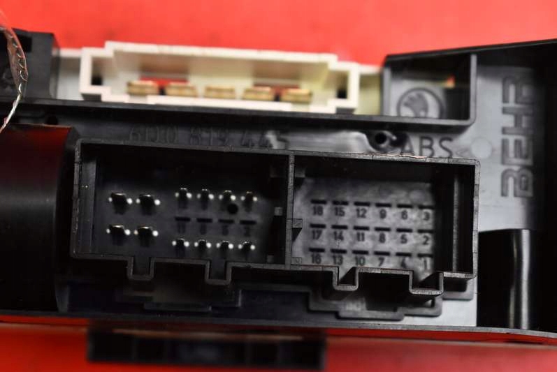 фото №7, Панель керування обдув 6q0819045t vw fox 05-09