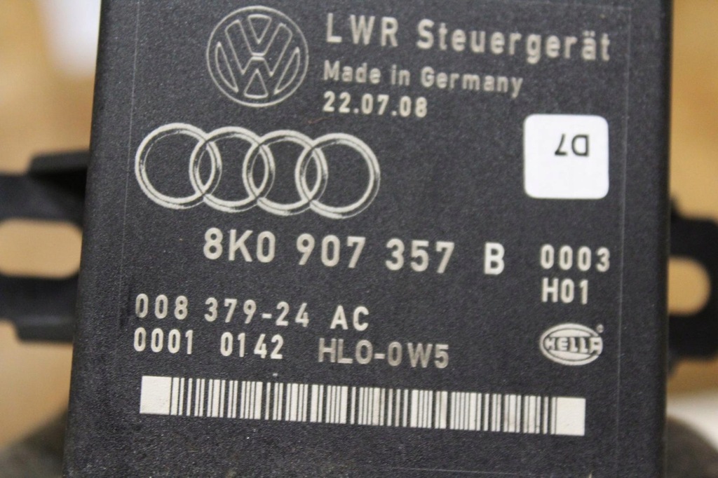 фото №6, Блок управления модуль света audi a5 8t coupe 8k0907357b