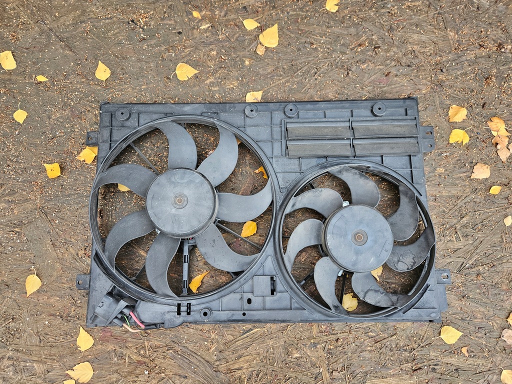 фото №1, Vw passat b7 golf vi вентилятор радиатора