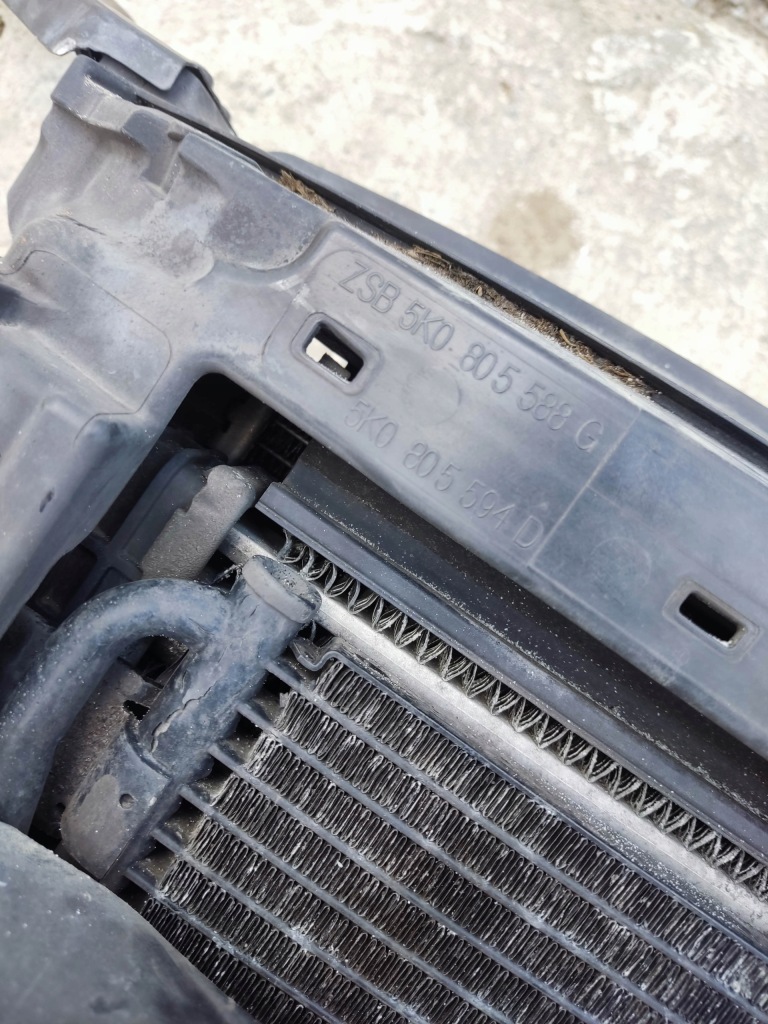 фото №12, Pas передній балка радіатор vw golf vi 6 1.6tdi