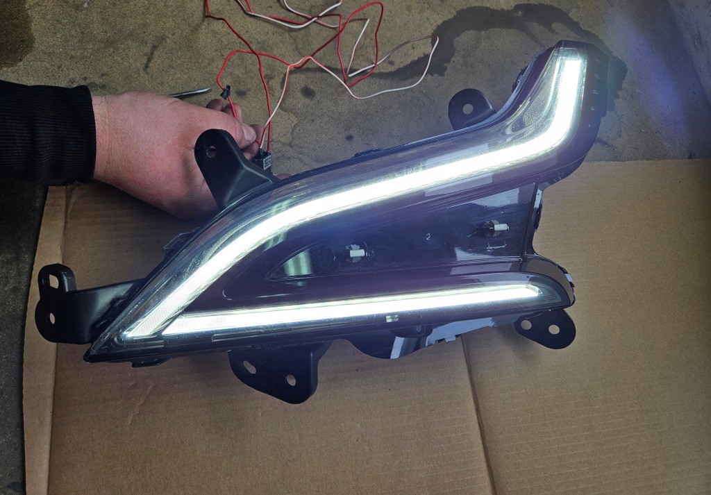 Купить Renault megane e-tech led drl левый перед передний