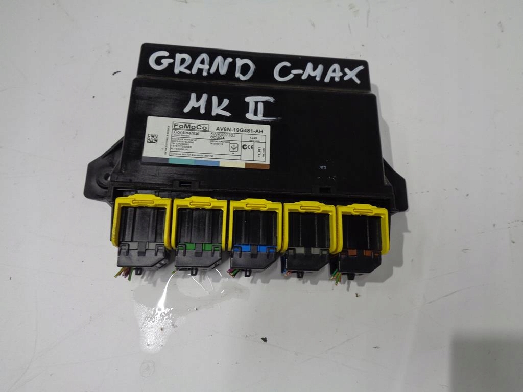 фото №1, Модуль комфорта av6n-19g481-ah ford grand c-max mk2