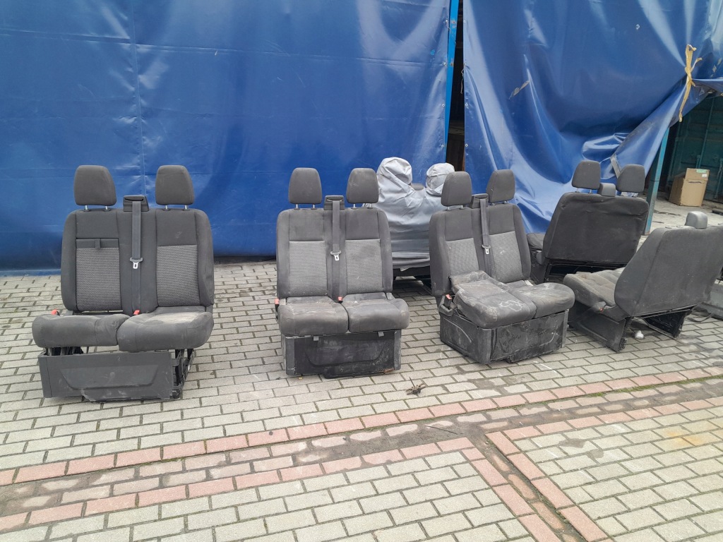 фото №1, Сидіння ford transit custom mk8 подвійний заднє сидіння