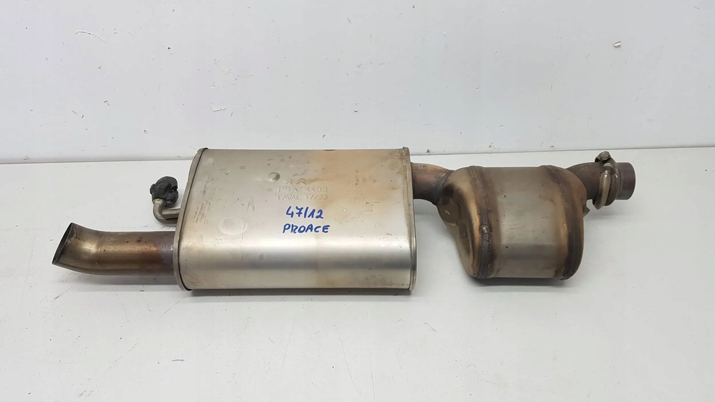 фото №1, Toyota proace ii 16- катализатор гаситель