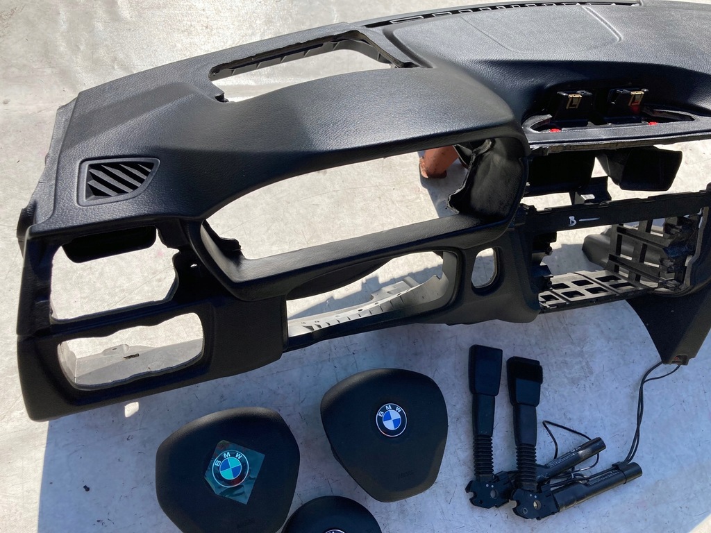 фото №4, Bmw 3 f30 f31 f34 hud приборная панель консоль подушки безопасности