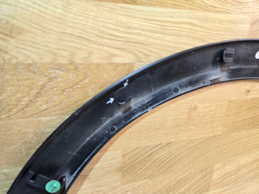 фото №11, Fiat 500 x 500x 14- накладка молдинг крыла правый перед передняя 735655390