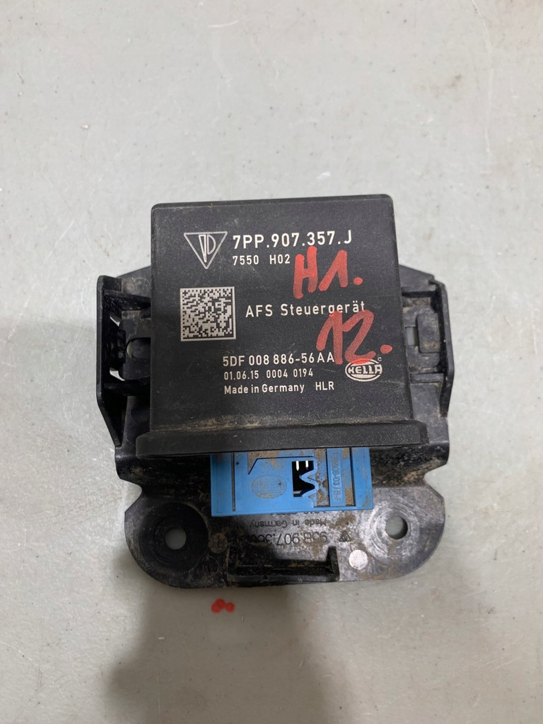 фото №1, Модуль блок управления света porsche macan 7pp907357j