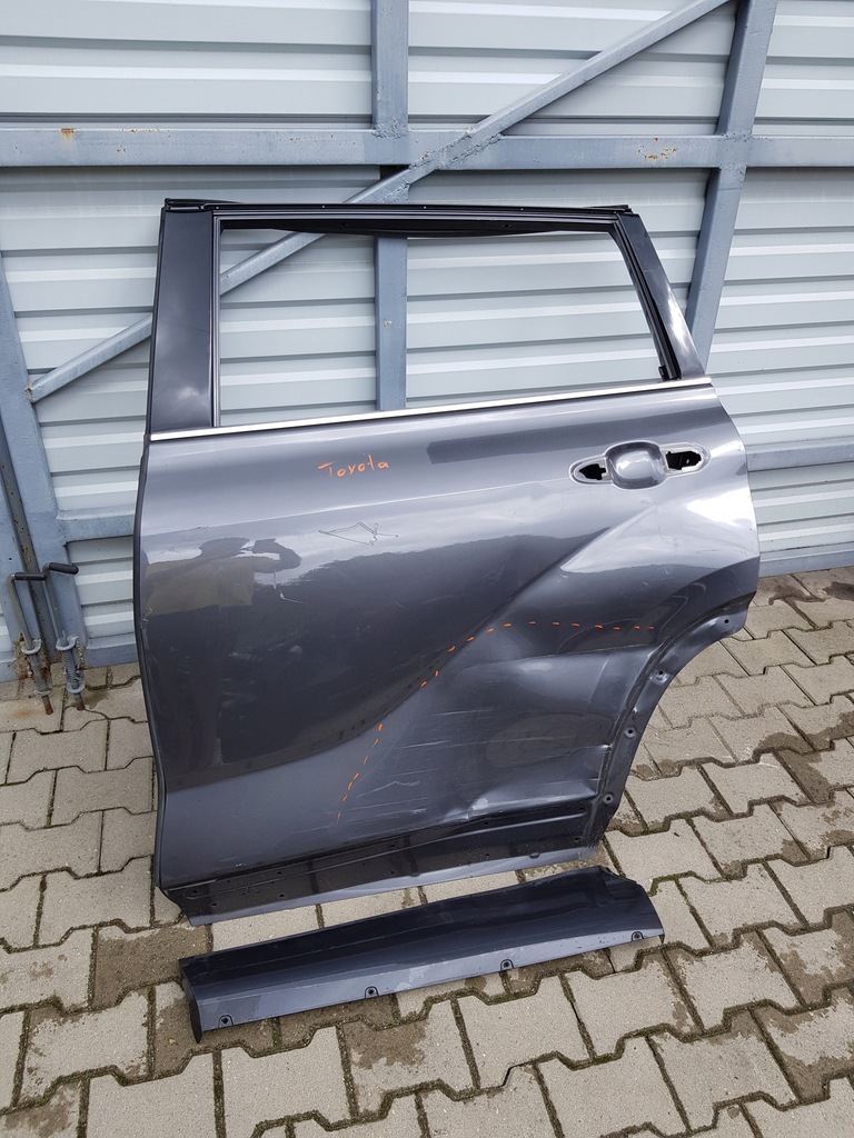 фото №1, Дверь левая левый задняя задние toyota highlander 19 20