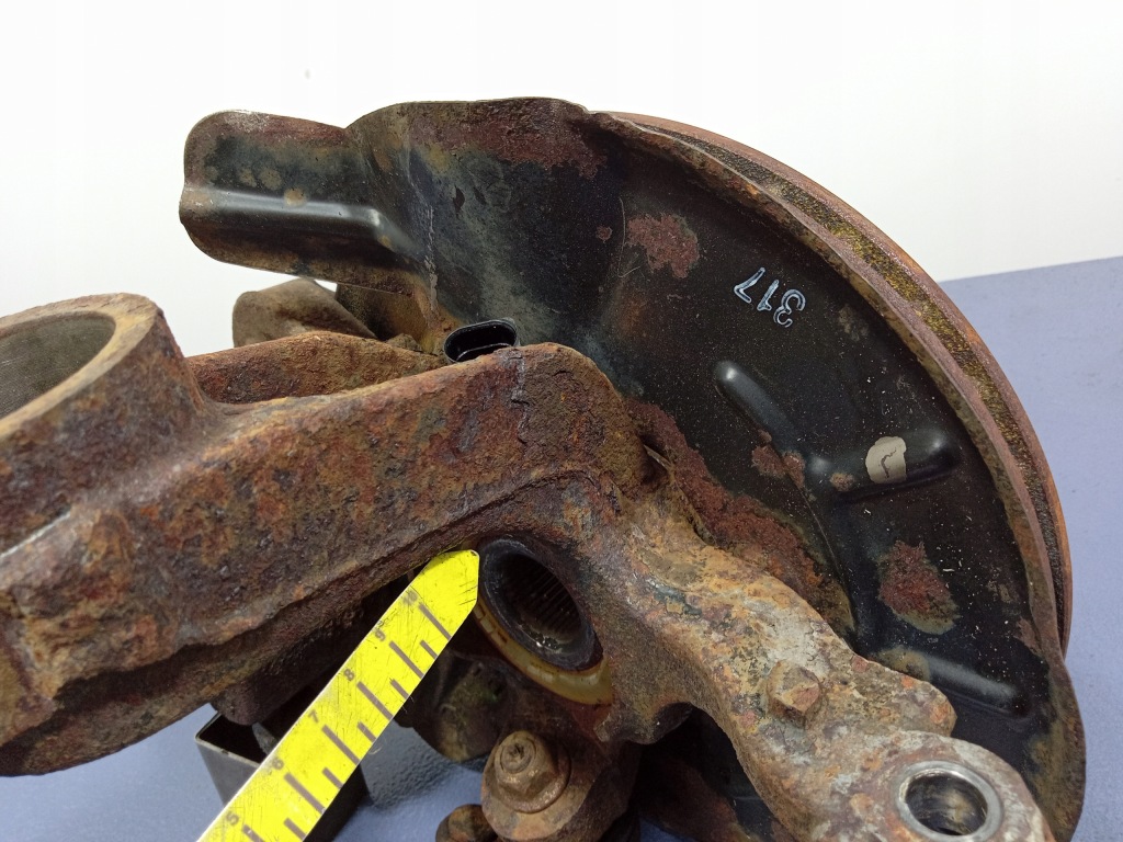 фото №4, Seat ibiza iv 6j 1.6 16v поворотный кулак перед правая ступица суппорт