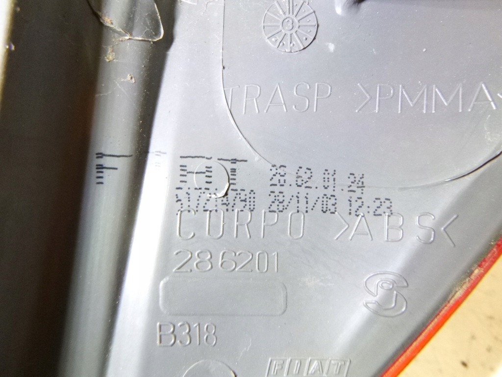 фото №7, Лампа задняя fiat punto ii lift 2004r.