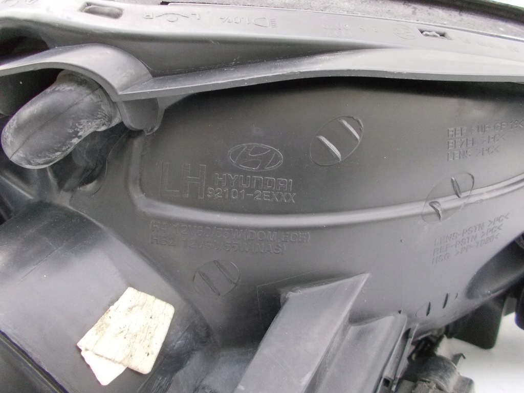 фото №9, Фара лампа hyundai tucson i 2004 -2009 europa левая 92101-2exxx europa