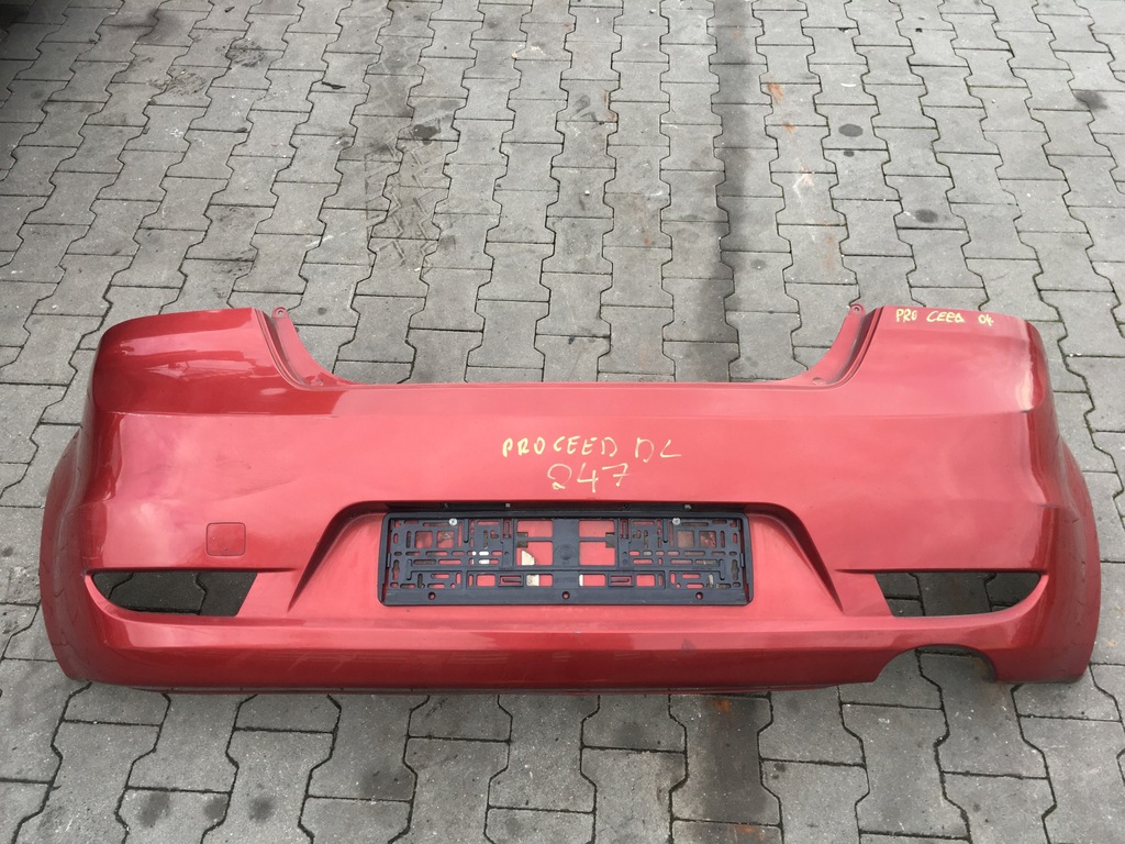 фото №1, Kia pro ceed i 3двері 07- бампер задня задній