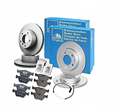 фото №1, Ate 24.0130-0174.1 ate гальмівні диски гальмівні колодки