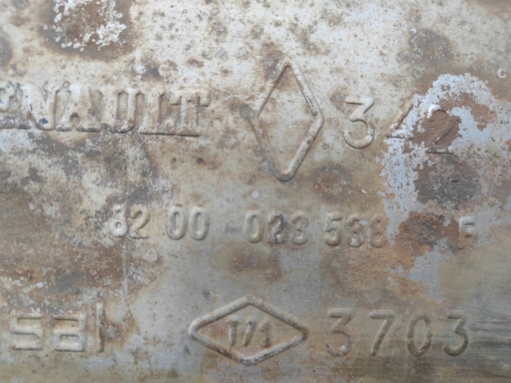 Renault scenic 2 1.5 dci комплектний  система wydechowy8200023538 гасник кінцевий Київ