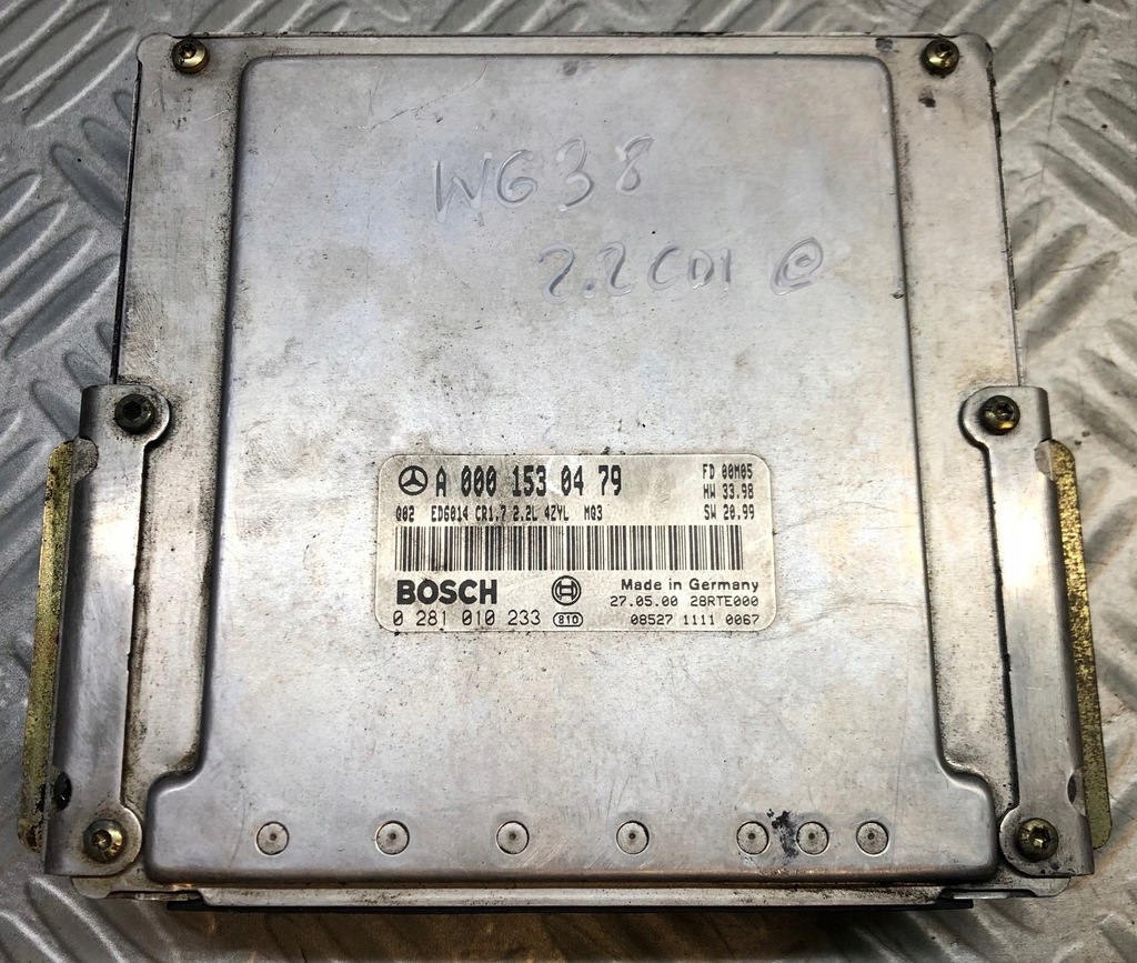 фото №1, Бортовий комп'ютер двигуна mercedes vito w638 2.2 cdi a0001530479