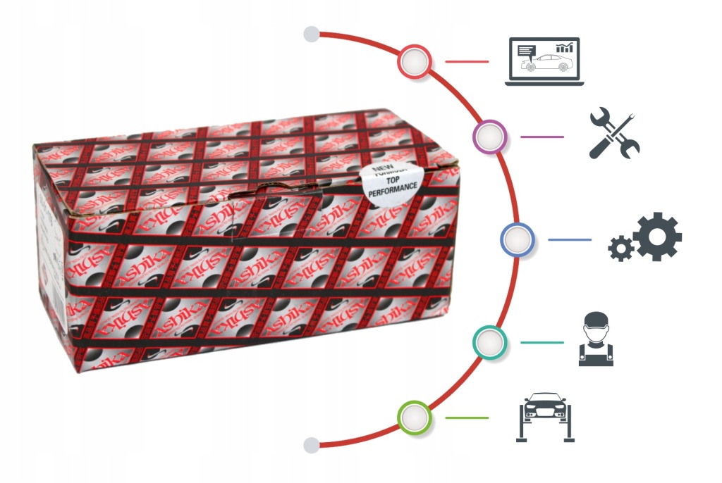 фото №5, Ashika комплект зчеплення набір hyundai trajet 2.0