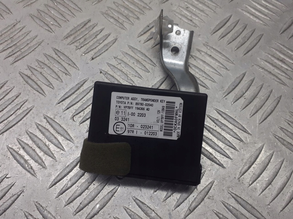 Купить Модуль иммобилайзер toyota auris e15 1.6vvti 89780-02040