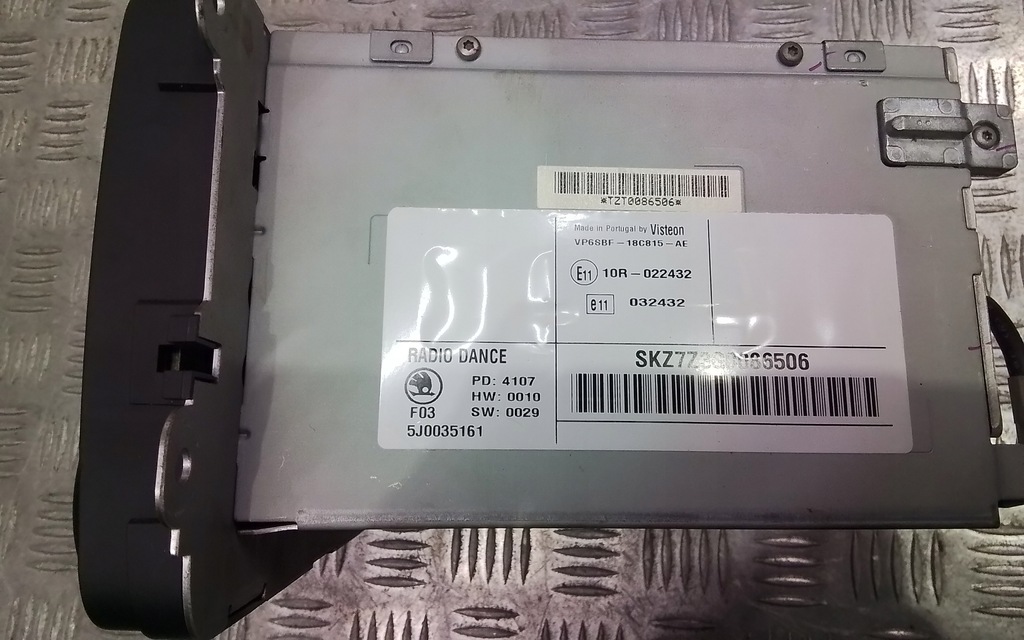 фото №4, Skoda octavia ii lift радіо 5j0035161