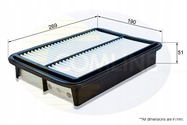 фото №1, Фильтр воздуха comline hyundai h-1 97-04/iload 08-/i800 08-