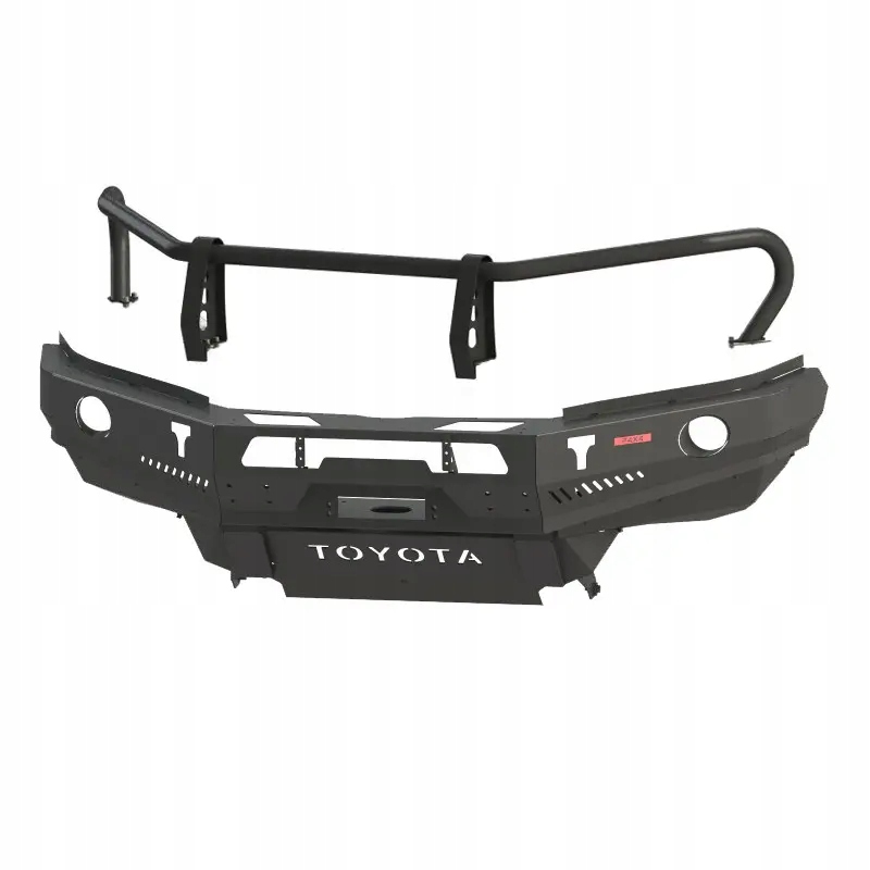 фото №1, Бампер сталевий передній з кенгурятник toyota hilux revo od 2015
