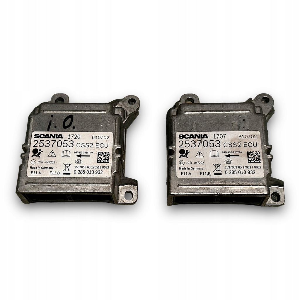 фото №1, Модуль датчик подушка безопасности подушек ecu css2 scania s ngs 2537053 оригинальный номер