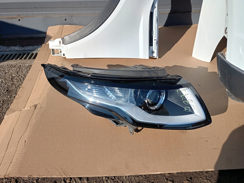 фото №8, Капот бампер лампы крылья радиатор перед land rover evoque i l538 lift