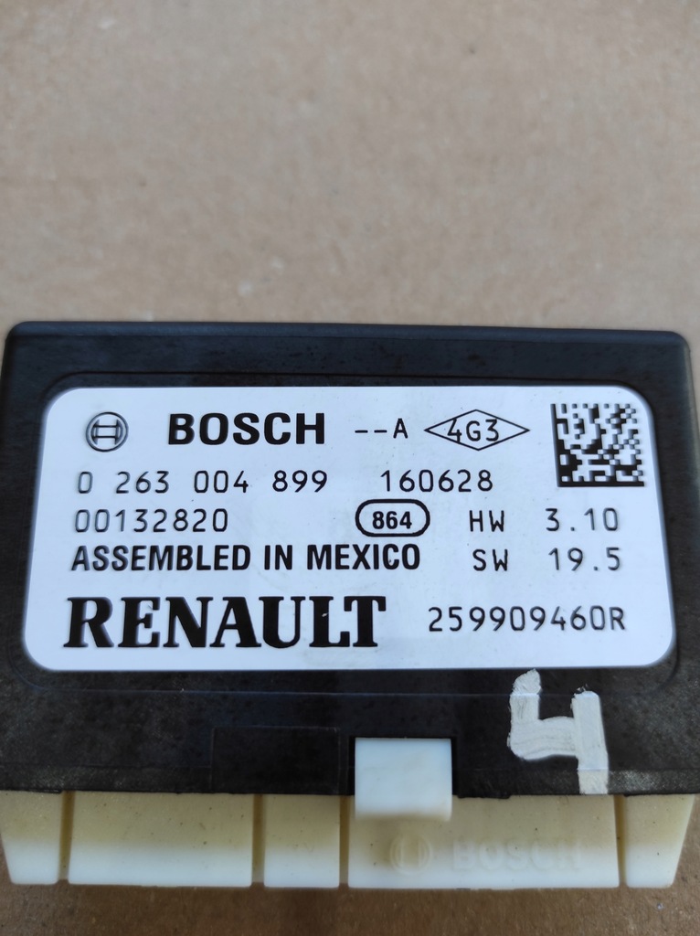 фото №4, Модуль датчиков pdc renault talisman 0263004899 259909460r