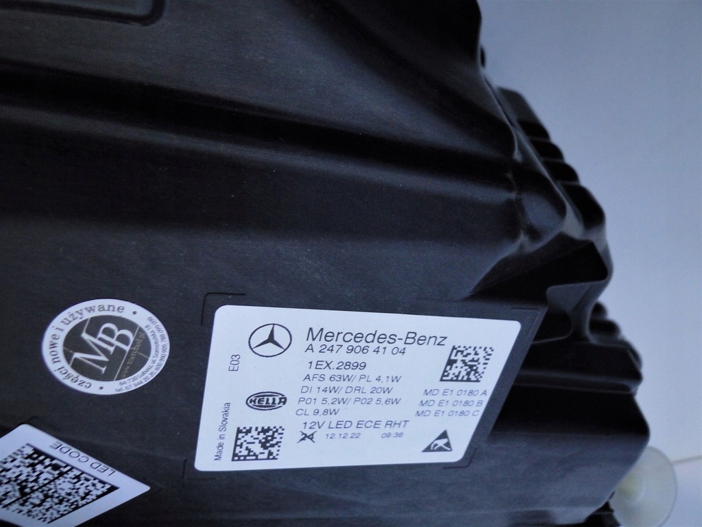 фото №16, Mercedes gla h247 247 лампа multibeam led правая