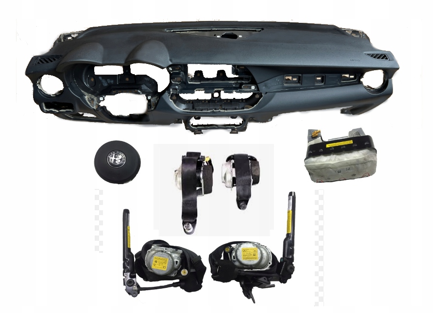 фото №1, Alfa romeo stelvio консоль подушка безопасности ремни org