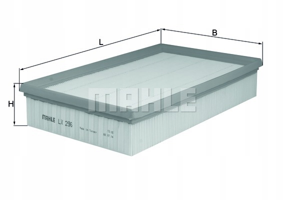 фото №1, Lx296 knecht - фільтр повітря / audi