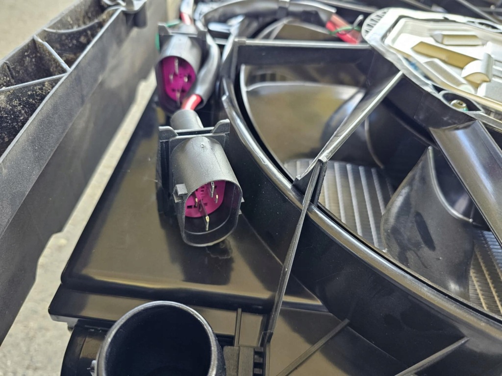 фото №11, Комплект радиатор вентиляторы pas передний балка audi s7 4k 3.0 tdi