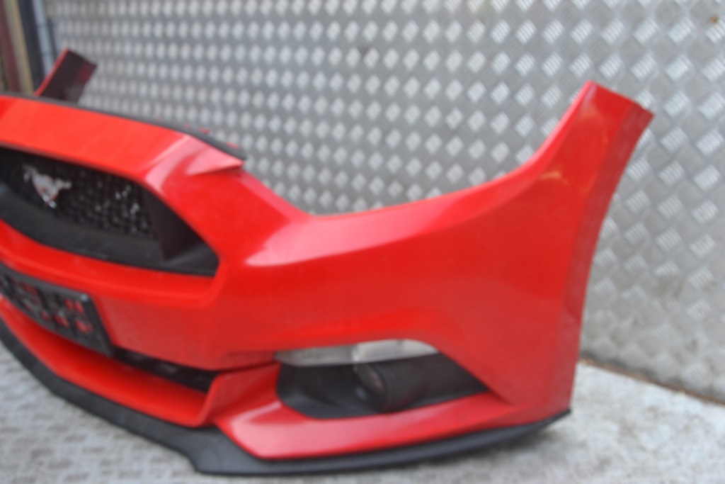 фото №5, Бампер передній ford mustang 2016- race red do встановлення