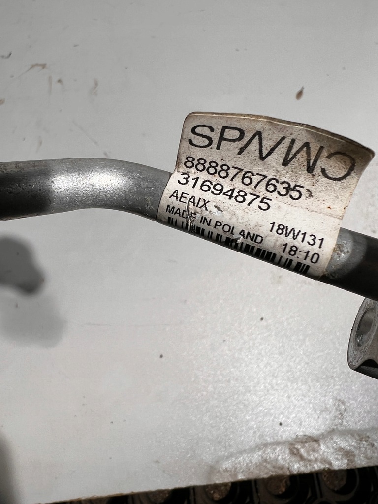 фото №2, Volvo xc40 трубка шланг кондиционера 31694875