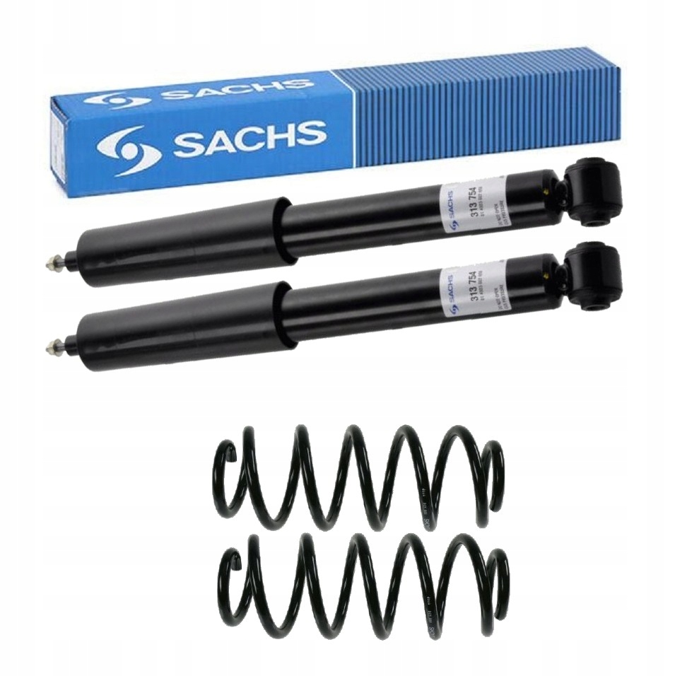 фото №1, Амортизаторы sachs задняя + пружины ford mondeo mk 4