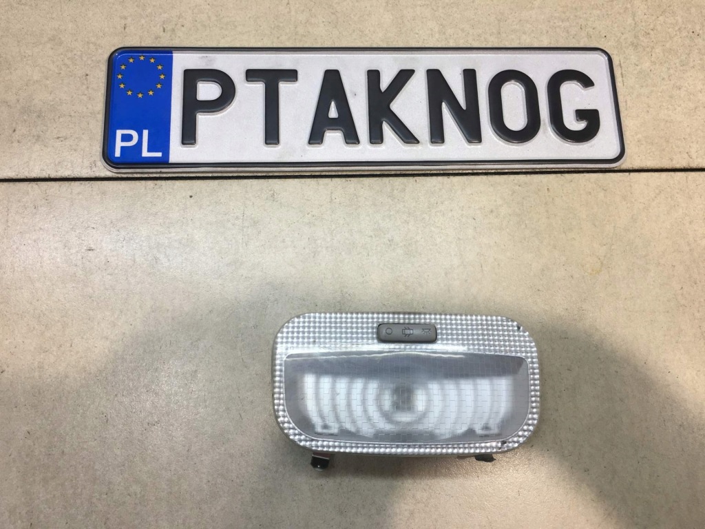 фото №1, Лампа потолочный citroen c4 i 9652262180