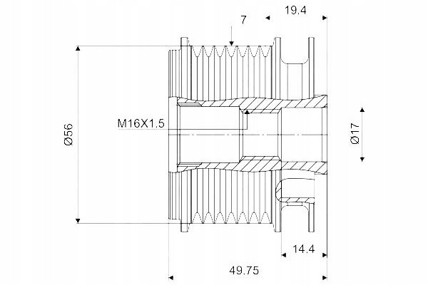 Купить Valeo шкив генератора mercedes