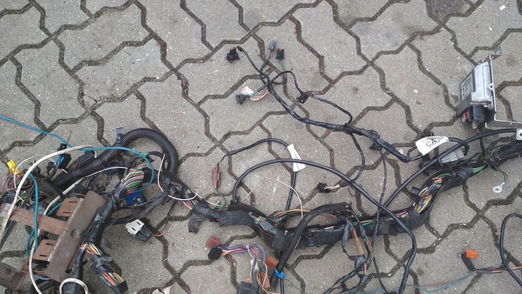 фото №4, Ford transit vi 00-06 джгут електропроводка панелі eu