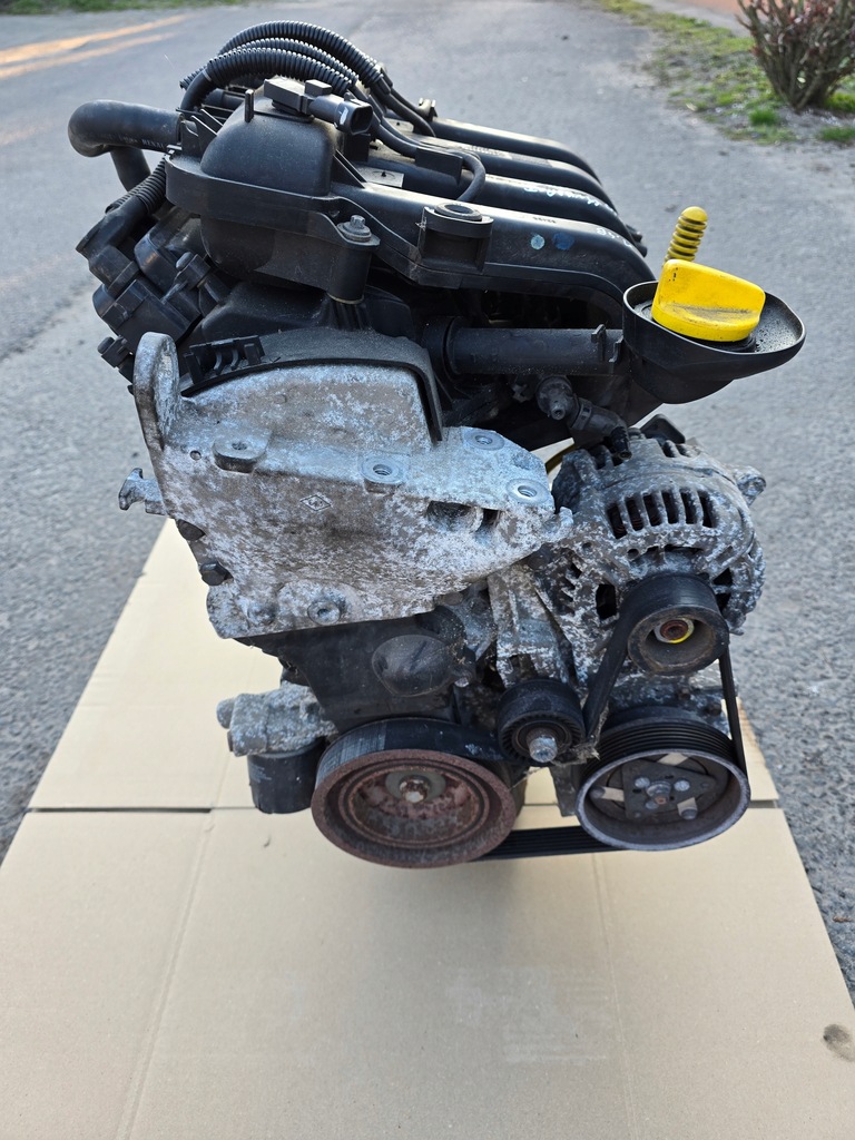 фото №9, Двигатель d4f d4f740 1.2 16v dacia logan sandero renault clio iii twingo kompl