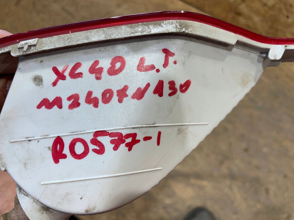 фото №12, Volvo xc40 xc-40 17- відбивач лампа протитуманна ліва задня задня w бампер