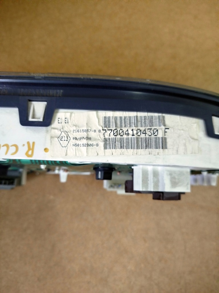 фото №7, Лічильник спідометр renault clio ii 7700410430f