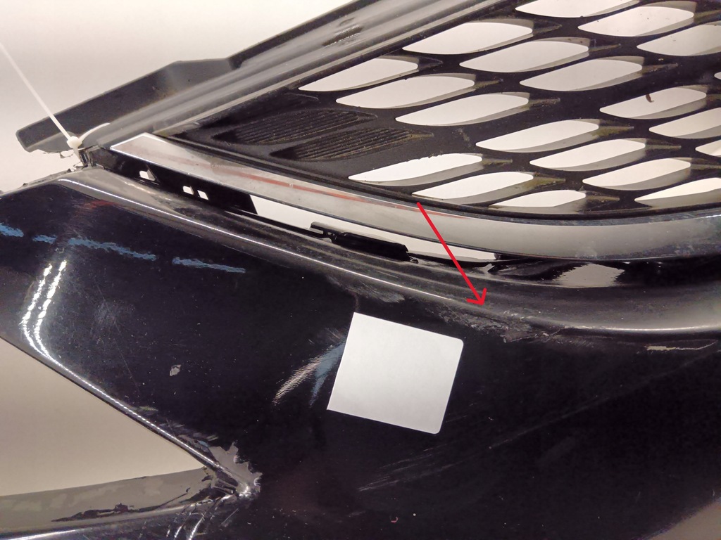 фото №8, Бампер передний решётка радиатора mazda 6 gh lift 10-12 омыватель