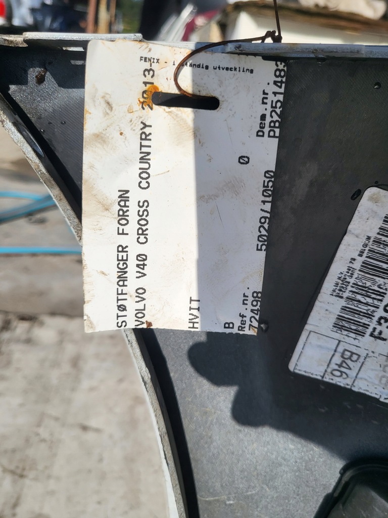 фото №10, Volvo v40 ii cross country бампер перед передний