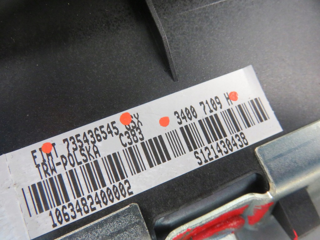 фото №8, Подушка пассажира fiat panda ii 169_ 735436545 34007109h