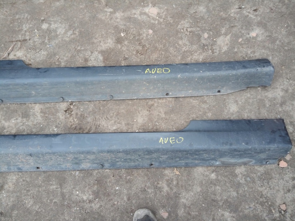 фото №4, Chevrolet aveo накладка поріг ліва 3d