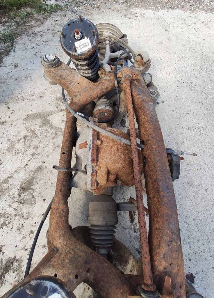 фото №9, Підвіска задня балка задня підрамник задня задні диференціал jaguar s-type 3.0 v6