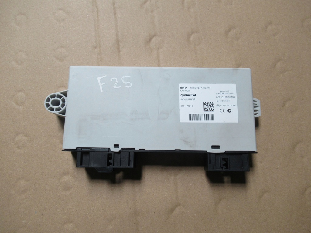 фото №1, Модуль блок управления cas 9247480 bmw x3 f25