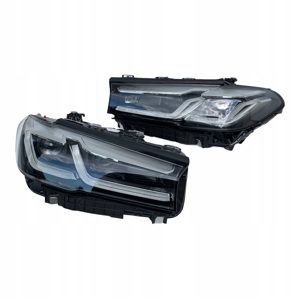 фото №1, 2x nowe лампы фара адаптивный led bmw 5 g30 g31 m5 f90 9850601, 9850602