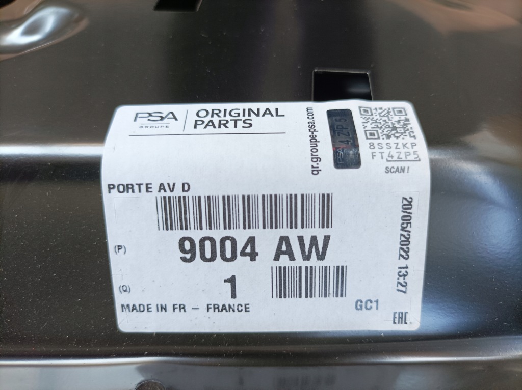 фото №5, Citroen c3 picasso праве передні двері 9004aw