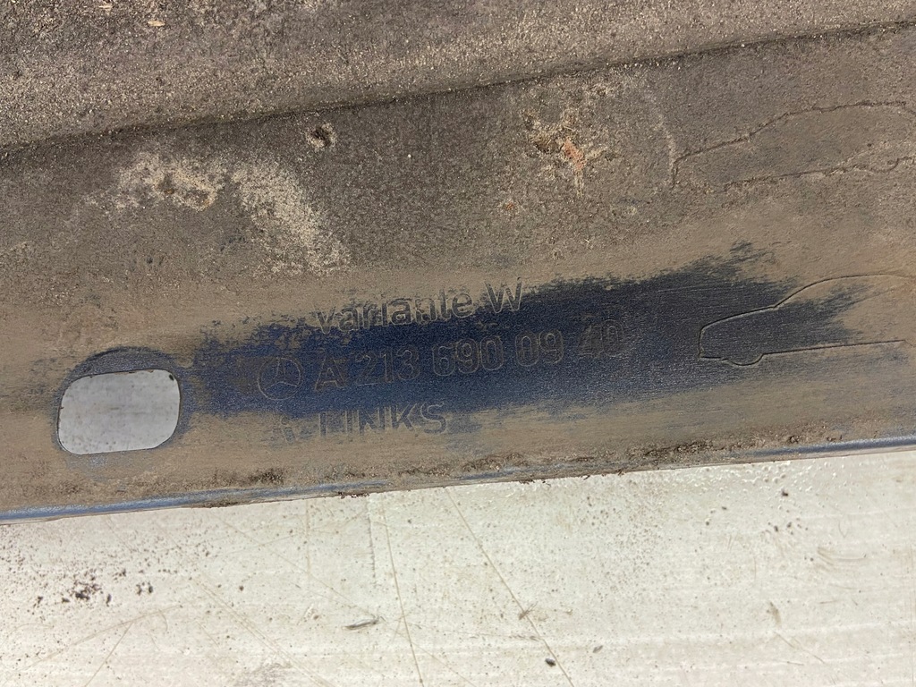 фото №8, Mercedes e klasa w213 молдинг поріг поріг ліва